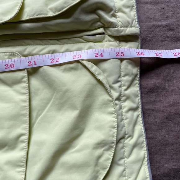 Lands End Green Hooded Puffer Winter Outdoor Jacket Girls Medium 10- 12 - Picture 10 of 12